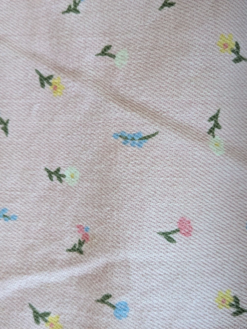 Old Navy Girls Size 14 Pink Floral High-Rise Baggy Wide Leg Jeans NWOT